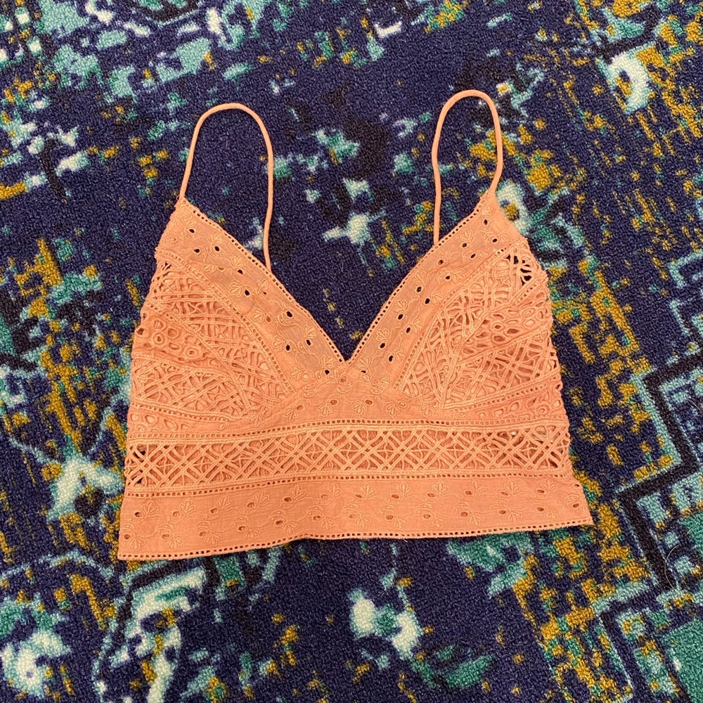 Free People Long Line Bralette
